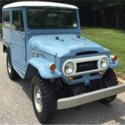 1969 Toyota FJ40  Land Cruiser 12602 Miles Blue 2 door 6 Cylinder Manual