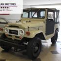 1969 Toyota FJ40  Tan  Inline 6 Manual 37,499 Miles