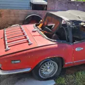1969 Triumph Spitfire Red RWD Manual