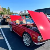 1969 Triumph TR 6 Convertible Red