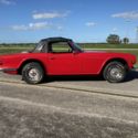 1969 Triumph TR 6 Red RWD Manual