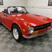 1969 TRIUMPH TR6. OVERDRIVE. SIGNAL RED (CODE 32). GOOD DRIVER’S CONDITION CAR.