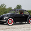1969 Volkswagen Beetle Black w/ Red Interior Wide White Wall Radials