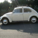 1969 Volkswagen Beetle California Black/Gold Plate Classic