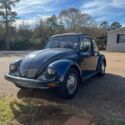 1969 Volkswagen Beetle Convertible Blue RWD Manual Open Air