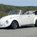 1969 Volkswagen Beetle Convertible White RWD Manual