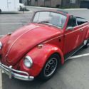 1969 Volkswagen Beetle Roadster Convertible Rat Rod Recent Rebuild Red Patina