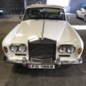 1969 white convertible  Rolls Royce