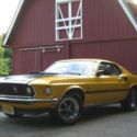 1969 Yellow & Matte Black Ford Mustang Mach 1