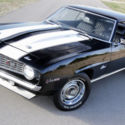 1969 Z28 Camaro Black on Black 4spd original engine Frame Off