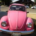 1970  &#034;Pretty Pink&#034; Volkswagen Beetle - Classic -  California style  CUTE! LOOK