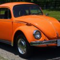 1970 70 Volkswagen VW Classic Beetle Orange Manual Low Milage, NO RESERVE