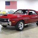 1970 AMC AMX  3081 Miles Red Coupe 390 V8 4 Speed Manual