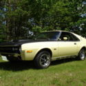 1970 AMC AMX 360 4 speed Go-Pack car. Original shadow mask option.