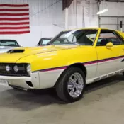 1970 AMC AMX  7600 Miles Yellow/Pearl Coupe 401ci Tremec TKX 5 speed manual