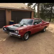1970 AMC AMX Coupe Red