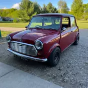 1970 austin mini cooper 998cc with new suspension!