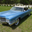 1970 Blue Metallic Convertible Leather Low Miles Matching Numbers