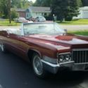 1970 cadillac convertible needs minor work.