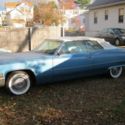 1970 cadillac convertible runs drives blue fat white wall tires