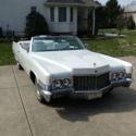 1970 Cadillac Deville convertible! Diamond White exterior! White top & interior