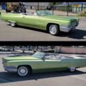 1970 Cadillac DeVille Convertible Green FWD Automatic
