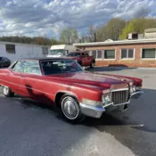 1970 Cadillac DeVille Red