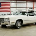 1970 Cadillac Eldorado  60939 Miles Cotillion White Coupe 500ci / 8.2L V8 Automa