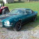1970 camero RS split bumper, barn find