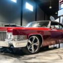 1970 Candy Apple Red Cadi Deville