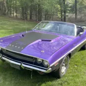 1970 Challenger RT Convertible with A63 & M31 SE Molding Package