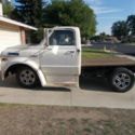 1970 chev c60 street, rat rod custom flat bed.  AWD. No reserve starting  $1,500