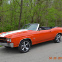 1970 CHEVELE SS 396 CONVERTIBLE HIGH QUALITY COMPLETE RESTORATION HUGGER ORANGE