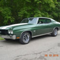 1970 CHEVELLE SS 396 AUTO SOLID TEXAS CAR SHOW QUALITY FOREST GREEN VERY NICE