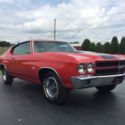 1970 Chevelle SS 396 Clone! Now running a 350 Eng, 4 Spd, PS, Red on Black.