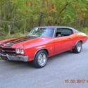 1970 CHEVELLE SS 396 NUMBERS MATCHING SOLID STRAIGHT BEAUTIFUL CRANBERRY RED