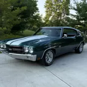 1970 CHEVELLE SS 454 AUTO 12 BOLT PS PDB TACH GAUGES FLAPPER ORIGINAL METAL