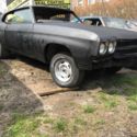 1970 CHEVELLE SS DASH PROJECT CAR ROLLS STEERS NEEDS RESTO NEW 1/4S BUCKETS NR
