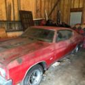 1970 Chevelle SS L34 396 Project Original Motor & Rear Axle Bucket Seats Console
