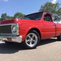 1970 Chevrolet C-10  57680 Miles Red Pickup Truck 350 V8 3 Speed Automatic