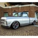 1970 Chevrolet C-10 Custom 700 Miles Silver/Gray Custom Ls/525Hp Automatic
