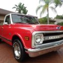 1970 CHEVROLET C-10 V-8 350 8&#039; FT BED RALLY WHEELS B.F. GOODRICH TIRES A/C MINT!
