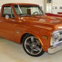 1970 Chevrolet C10  3350 Miles Burnt Orange Truck 350 Automatic