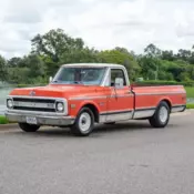 1970 Chevrolet C10 454 Big Block Supercharged Farm Truck Orange