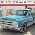 1970 Chevrolet C10 Pickup Truck 7192 Miles Oxygen Blue/Arctic White