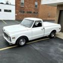1970 Chevrolet C10  White Pickup Truck 350 V8 3 Speed Automatic