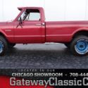 1970 Chevrolet C20  36686 Miles Burgundy Truck 307 CID V8 4-Spd Manual