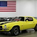 1970 Chevrolet Camaro Z28  1531 Miles Yellow  350 4 Speed Manual