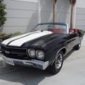 1970 Chevrolet Chevelle  160 Miles Black  450hp 4 Speed Manual