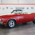 1970 Chevrolet Chevelle 95473 Miles Cranberry Red Convertible